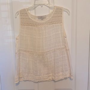Loft Cream Blouse